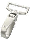 Wide Strap Bolt Snaps - With Easy Open Wide Push Latches. Great For Handbag Straps.