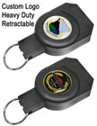 Heavdy Steel Wire Custom Retractable Keychain Reels