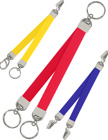 Flexible and Easy Adjustable 3-End Plain Color Lanyards