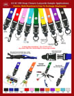 Ship It Now! 3/4" Quick Release Snap-On Lanyards