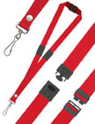 Triple Safety Snap-on Neck Lanyards With Three Safety Breakaway Locations