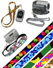 Ez-Adjustable Deluxe Cellular Phone, Camera, MP3 and Flashlight Neck Strap Supplies: With Pre-Printed Themes